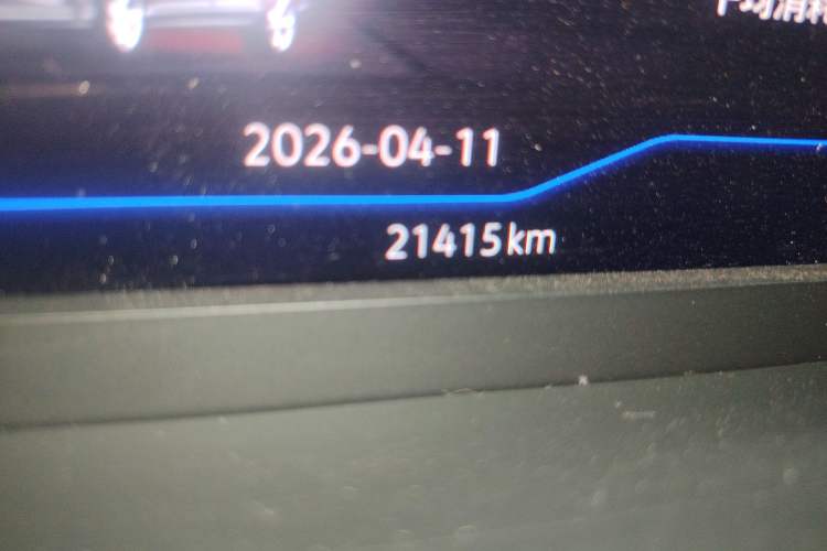 Used Volkswagen Magotan 2023 2 Million Units Commemorative Edition 330TSI DSG Luxury Version Odometer Close Up