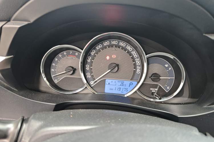 Used Toyota Levin 2016 1.6G CVT Elite Edition Instrument Cluster