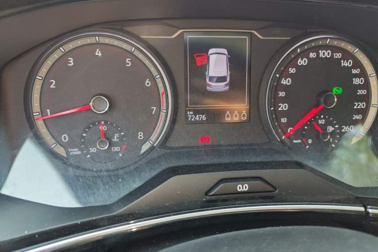 Used Volkswagen Tayron 2019 330TSI Two-Wheel Drive Luxury Model China VI Standard Odometer Close Up