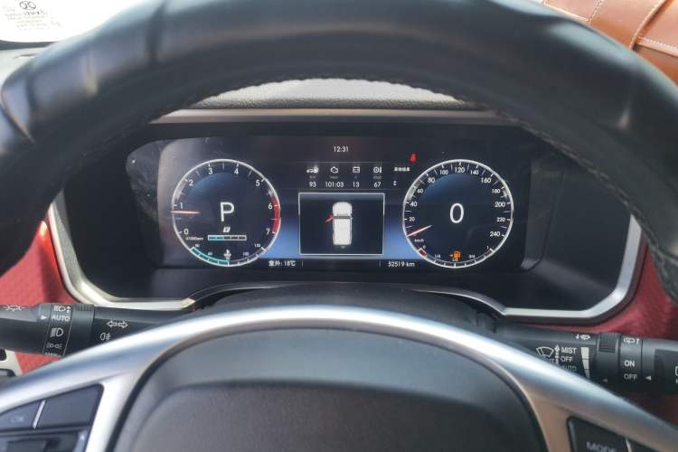 Used BAIC Off-Road BJ40 2019 2.0T Automatic Four-Wheel Drive Urban Hunter Edition Flagship Model China V Emission Standard Instrument Cluster