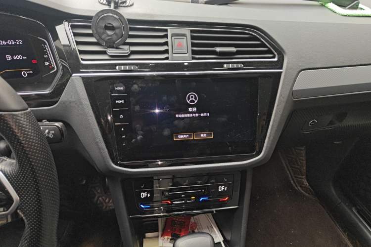 Used Volkswagen Tiguan X 2021 330TSI Two-Wheel-Drive Flagship Edition Audio And AC Panel