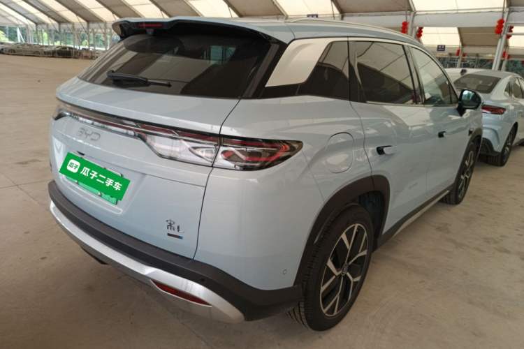 Used BYD Song L DM-i 2025 Intelligent Driving Version 160 km Beyond-Range Type Rear Right 45 Deg