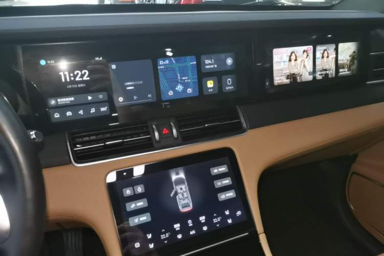 Used Li Auto ONE 2021 Extended-Range 6-Seater Version Audio And AC Panel