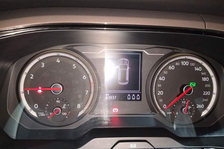 Used Volkswagen Tharu 2019 280TSI Two-Wheel Drive Luxury Edition China V Standard Instrument Cluster