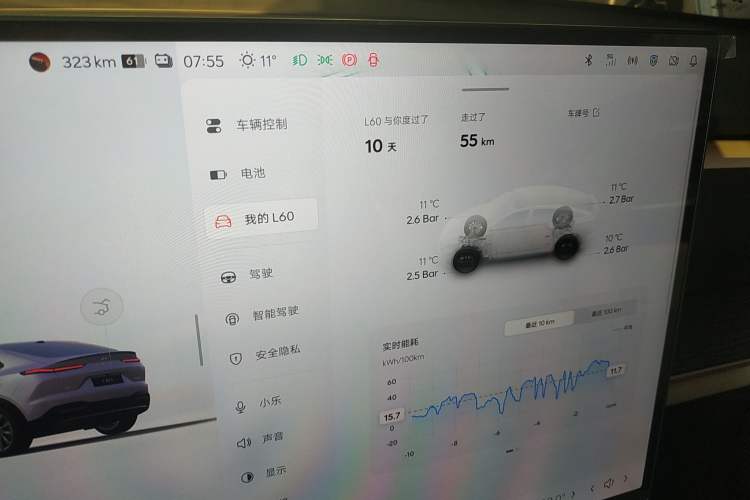 Used ONVO L60 2024 60 kWh Rear-Drive Version
