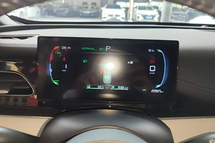 Used BYD Seal 06 New Energy 2024 DM-i 80KM Luxury Model Instrument Cluster