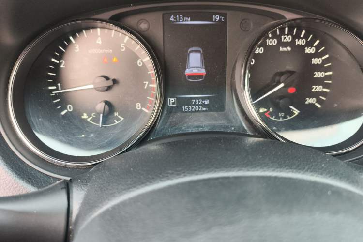 Used Nissan X-Trail 2020 2.0L XL ITS CVT 2WD SmartConnect Comfort Edition Odometer Close Up
