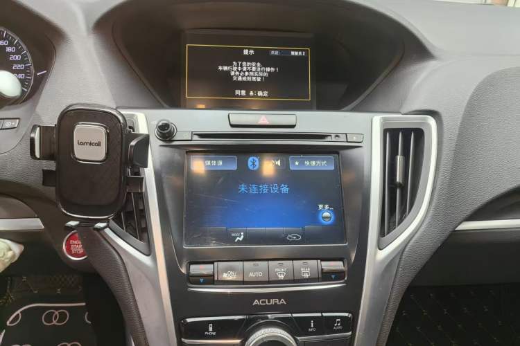 Used Acura TLX-L 2018 2.4L Comfort Edition Audio And AC Panel