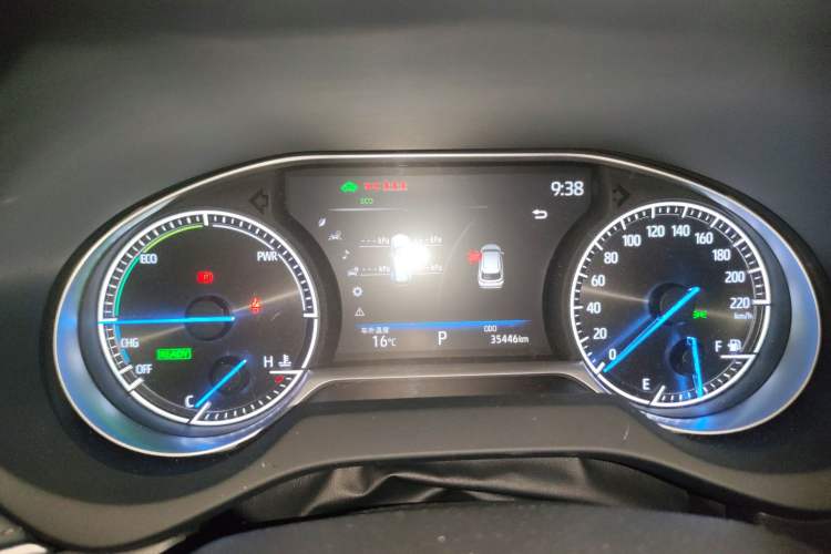 Used Toyota Venza 2022 Dual-Engine 2.5L CVT Two-Wheel Drive Prestige Edition Instrument Cluster
