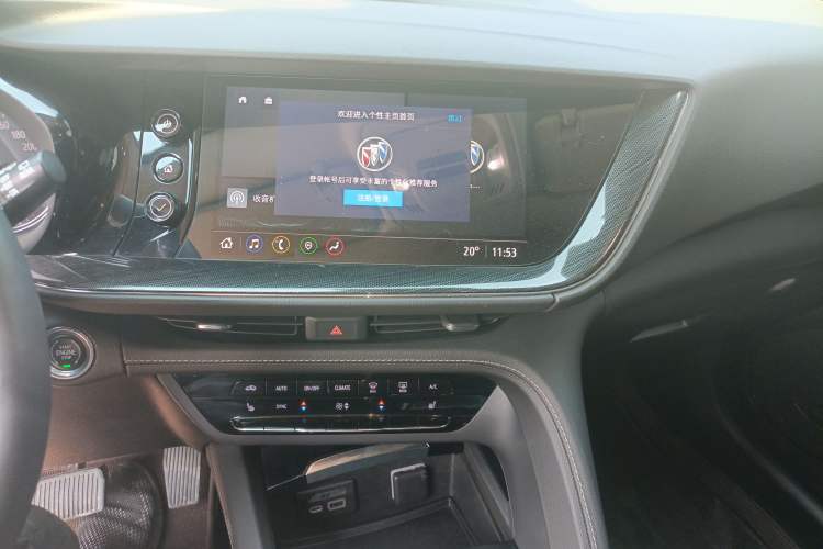 Used Buick Envision 2022 Encore S 552T Two-Wheel-Drive Luxury Model Audio And AC Panel