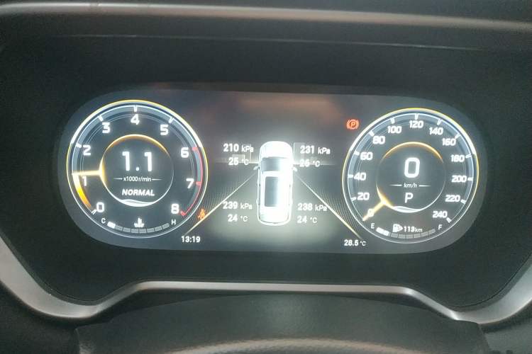 Used GAC Trumpchi GS4 2022 270T Automatic Smart Drive Technology Edition Instrument Cluster