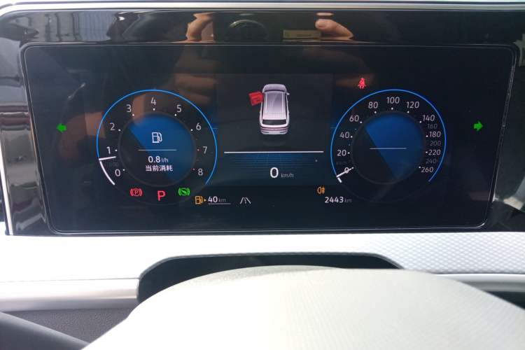 Used Volkswagen Tavendor 2023 380TSI Four-Wheel Drive R-Line Cruise Edition Instrument Cluster