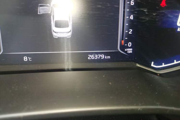 Used Kia K3 2019 1.5L CVT Smart Connectivity Version Odometer Close Up