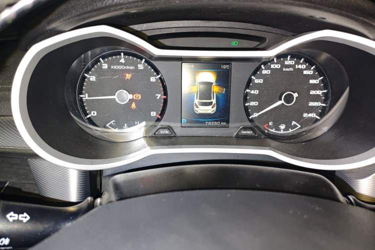 Used Geely Auto Emgrand GS 2018 Lingchao Edition 1.4T Automatic ZhenShang Smart Connectivity Model Instrument Cluster