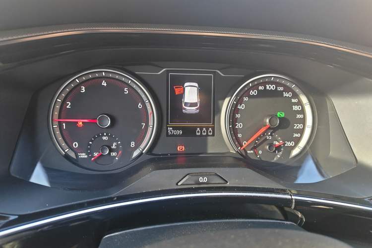 Used Volkswagen Tayron 2022 280TSI Two-Wheel Drive Luxury Smart Connectivity Version Instrument Cluster