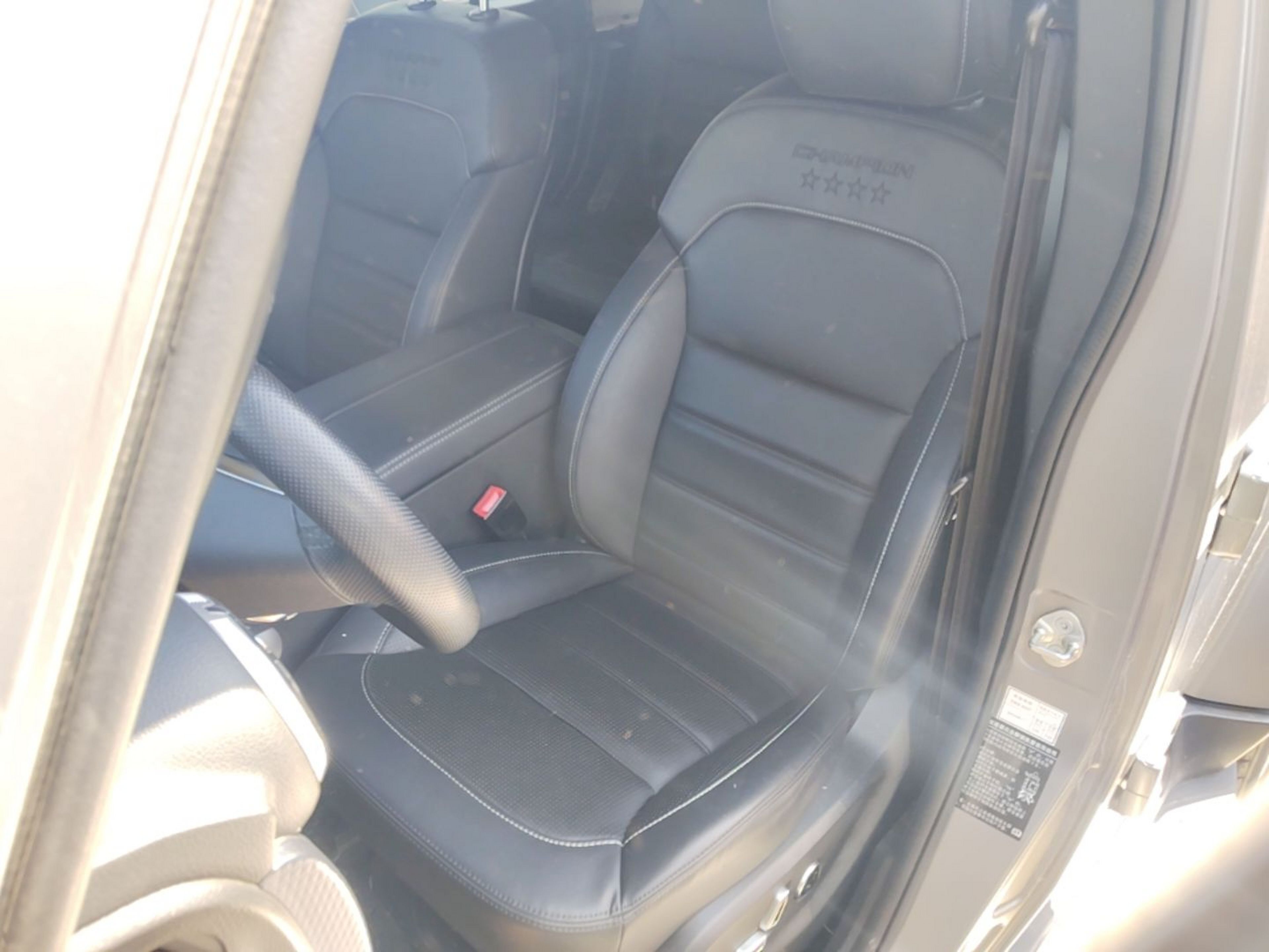 Avant de la voiture