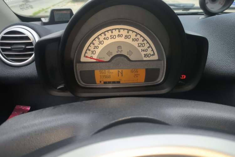 Used smart fortwo 2011 1.0 MHD Convertible Orange Edition Instrument Cluster