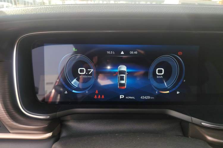 Used GAC Trumpchi GA6 2019 270T Automatic Supreme Edition Instrument Cluster