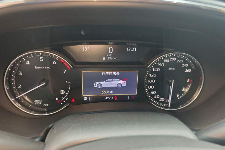 Used Cadillac CT5 2021 28T Advanced Sport Model Instrument Cluster