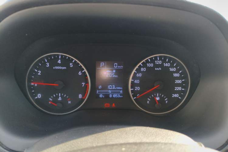 Used Hyundai Celesta 2018 1.6L Automatic GL Enjoyment Edition China VI compliant Instrument Cluster
