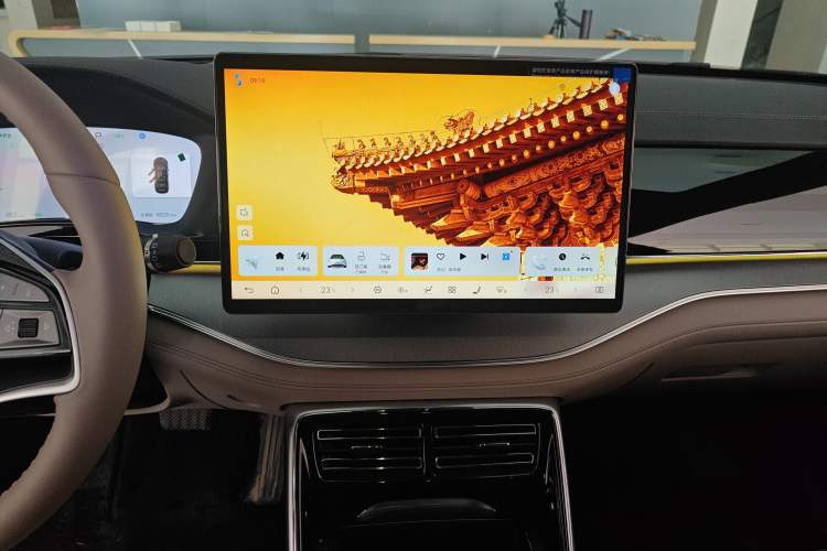 Used BYD Tang New Energy 2025 Intelligent Driving Version DM-i 115KM Flagship Edition Audio And AC Panel