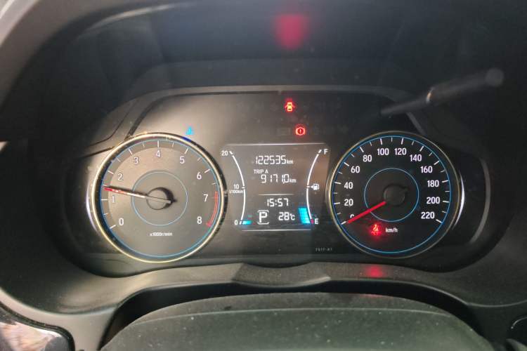 Used Honda Gienia 2017 1.5L CVT Comfort Version Odometer Close Up