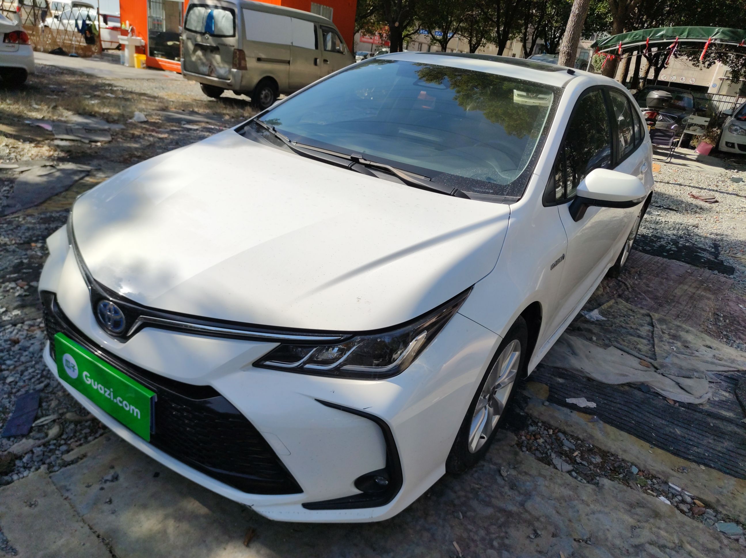 تحت مقدمة السيارة