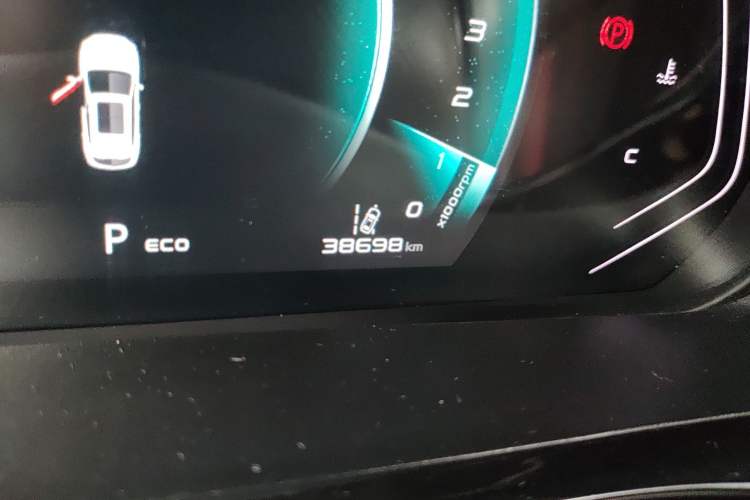 Used CHANGAN OSHAN X5 2021 1.5T DCT Flagship Edition Odometer Close Up