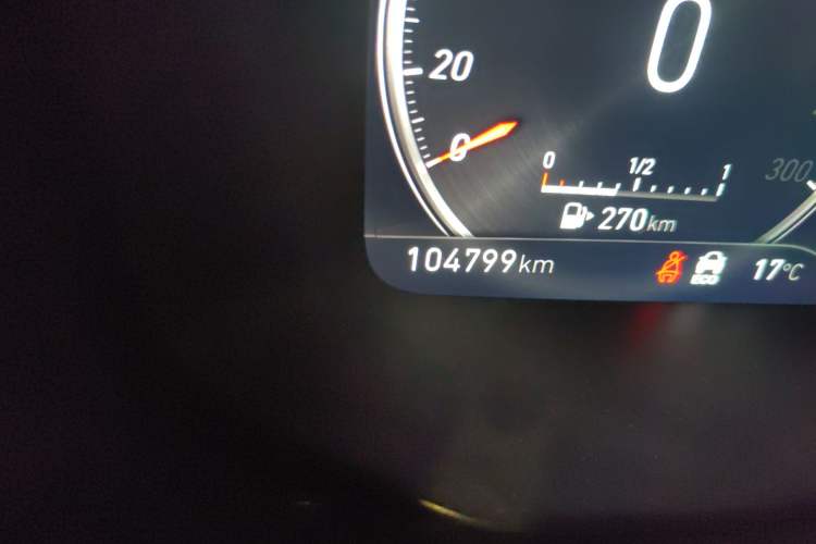 Used Lynk & Co 03 2019 03+ 2.0TD Automatic Hunter Edition Odometer Close Up