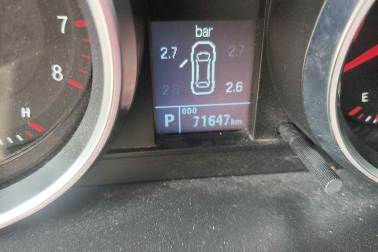 Used Haval H6 2017 Red-Label Sport Edition 1.5T Automatic Two-Wheel Drive Luxury Model Odometer Close Up