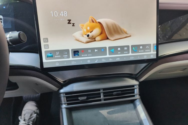 Used BYD Seal 07 DM-i 2025 Intelligent Driving Version DM-i 1.5T 125 km Range Flagship Edition Audio And AC Panel