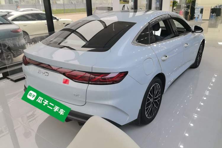 Used BYD Qin L 2024 DM-i 120KM Excellence Model Rear Right 45 Deg