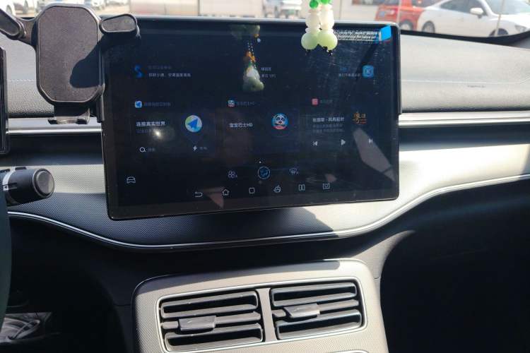 Used BYD Destroyer 05 2024 HONOR Edition DM-i 55KM Luxury Model Audio And AC Panel