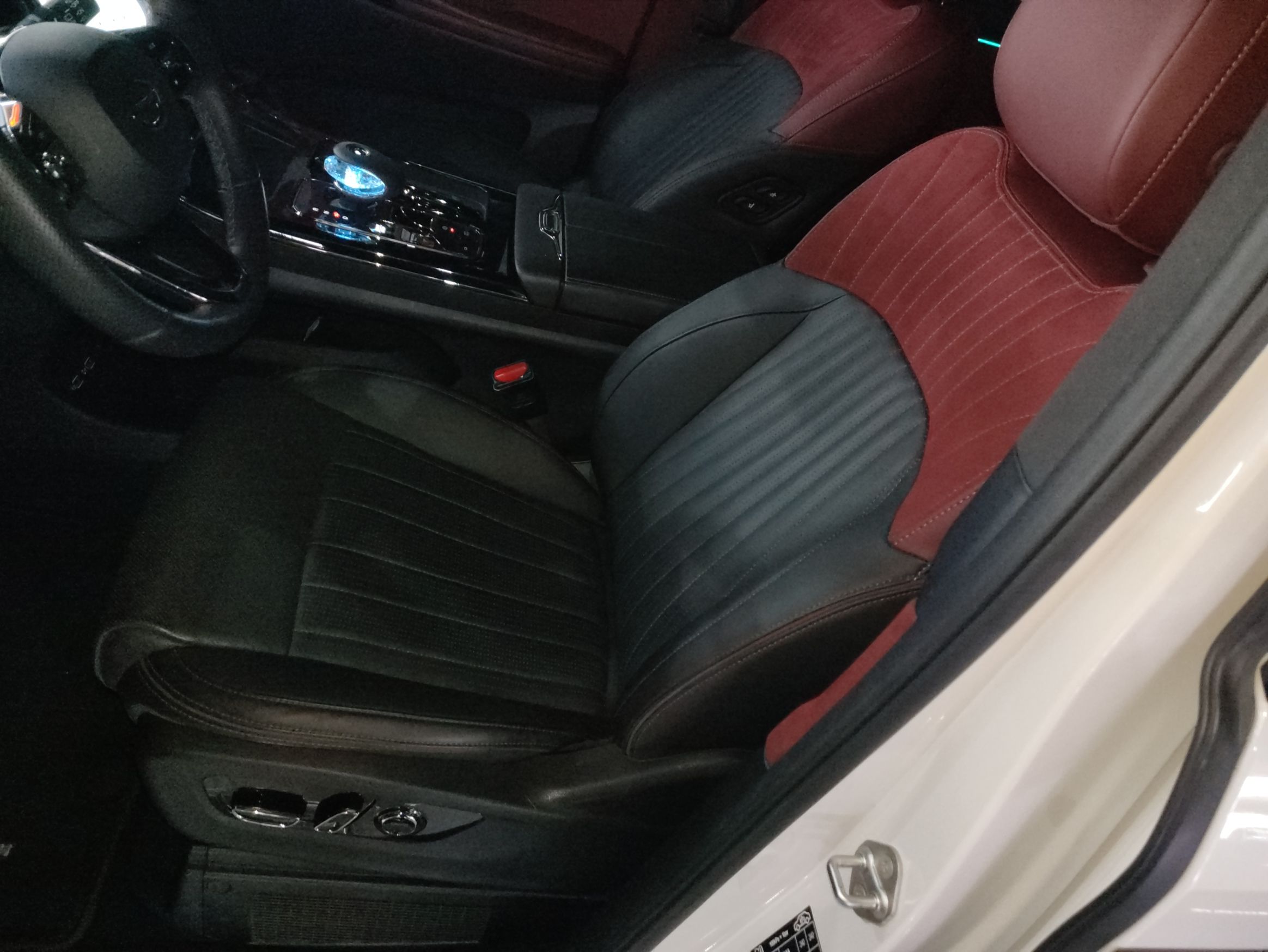 Avant de la voiture