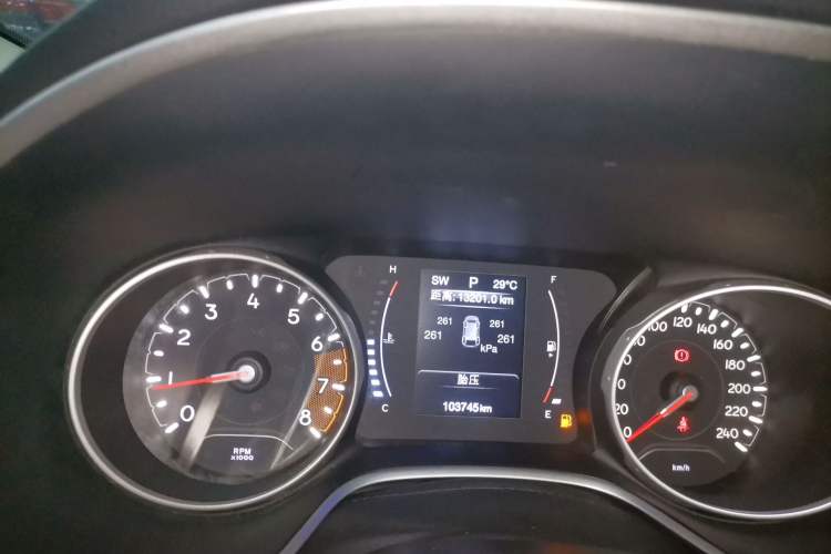 Used Jeep Compass 2017 200T Automatic Enjoyment Version Instrument Cluster