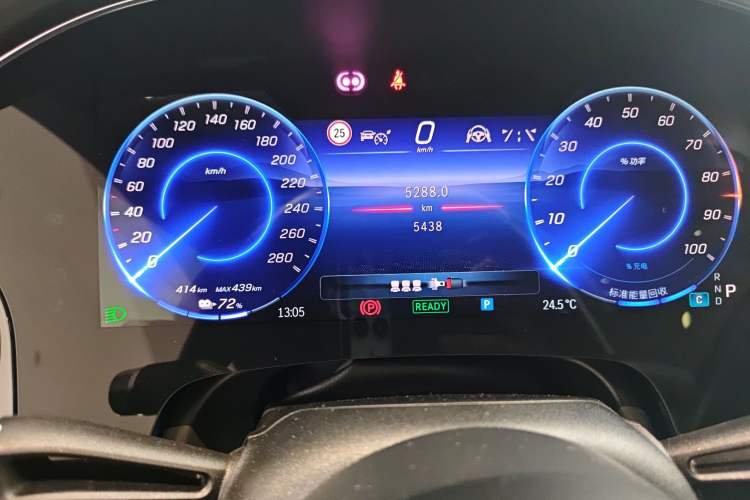 Used Mercedes-Benz EQS AMG 2022 AMG EQS 53 4MATIC+ Odometer Close Up