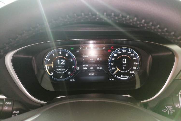 Used GAC Trumpchi GS4 PLUS 2022 270T Automatic Galaxy Edition Instrument Cluster