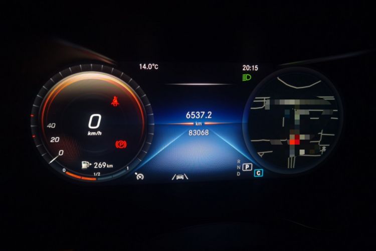 Used Mercedes-Benz GLC 2020 GLC 300 L 4MATIC Luxury Model Instrument Cluster