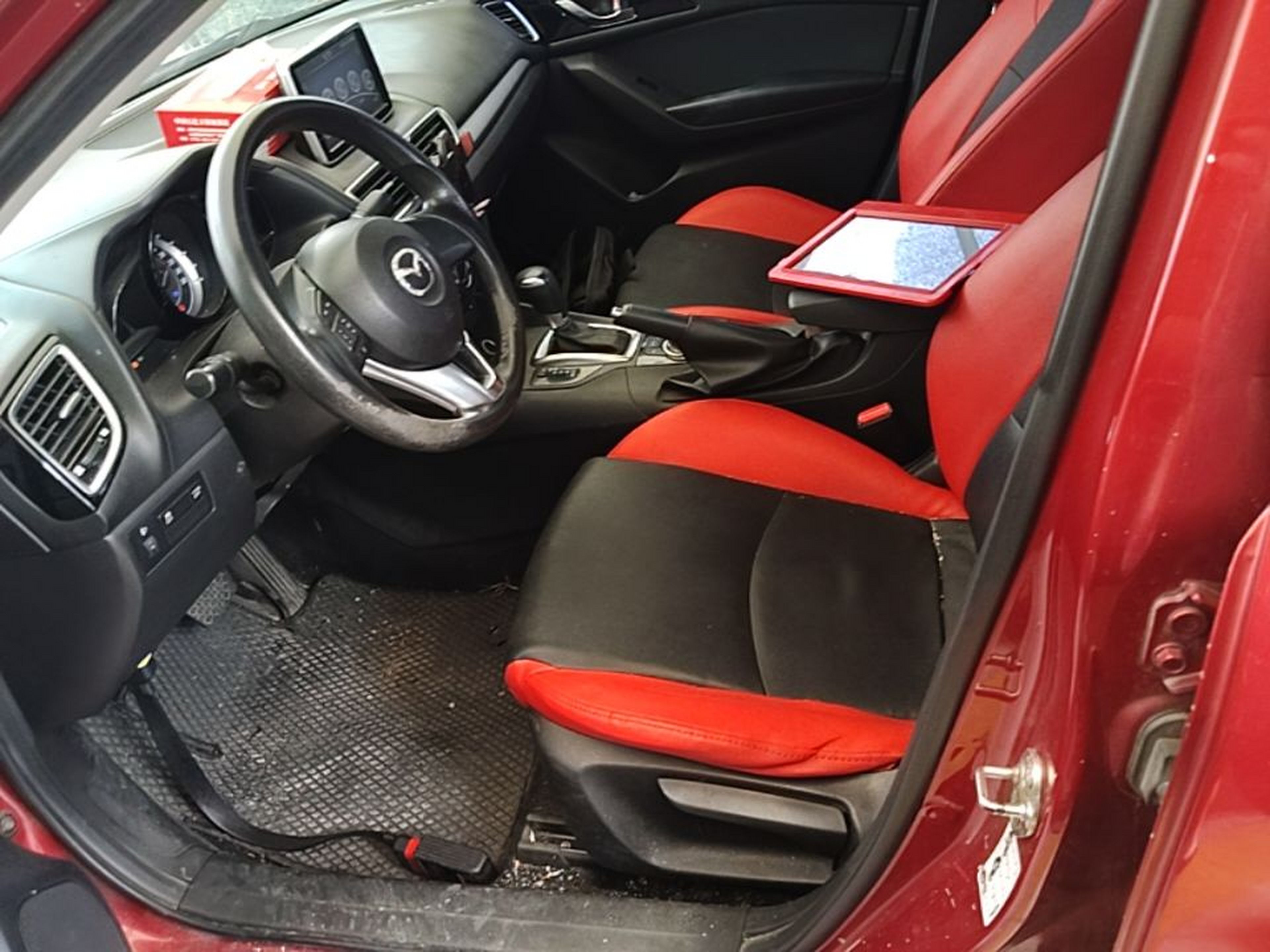 Avant de la voiture