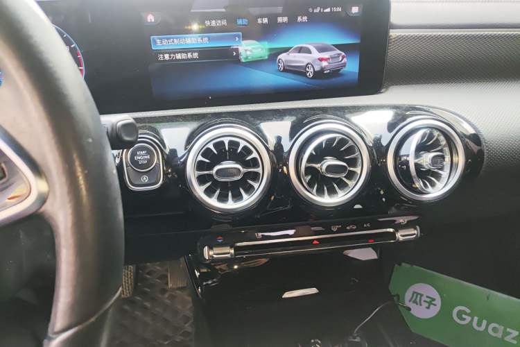 Used Mercedes-Benz A-Class 2022 A 180 L Sport Sedan Audio And AC Panel