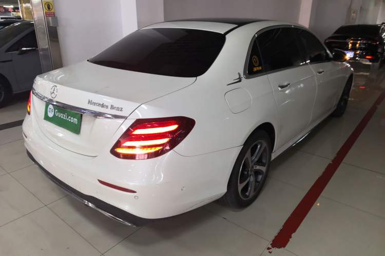 Used Mercedes-Benz E-Class 2019 E 300 L Sporty and Stylish Model Rear Right 45 Deg