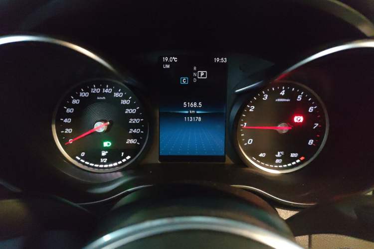 Used Mercedes-Benz C-Class 2019 C 180 L Fashion Edition Sport Version Instrument Cluster