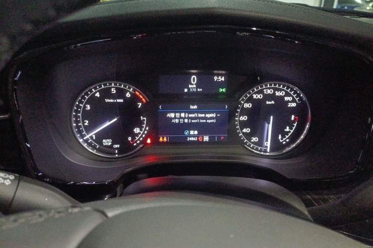 Used Cadillac XT6 2022 2.0T Six-Seater Four-Wheel Drive Luxury Version Instrument Cluster