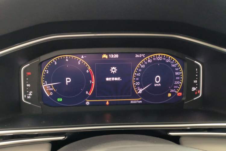 Used Volkswagen Tiguan L 2023 Revised Version 330TSI Automatic Two-Wheel Drive Smart Enjoyment Edition Instrument Cluster