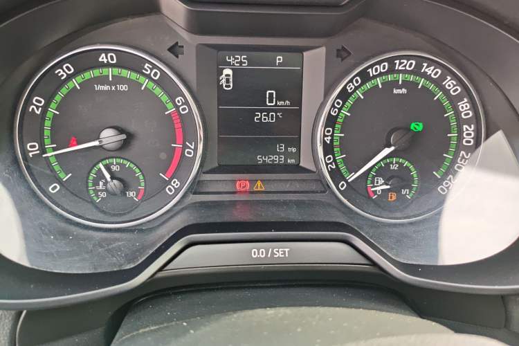 Used Skoda Octavia 2019 1.5L Automatic SmartDrive Comfort Edition China V Standard Odometer Close Up