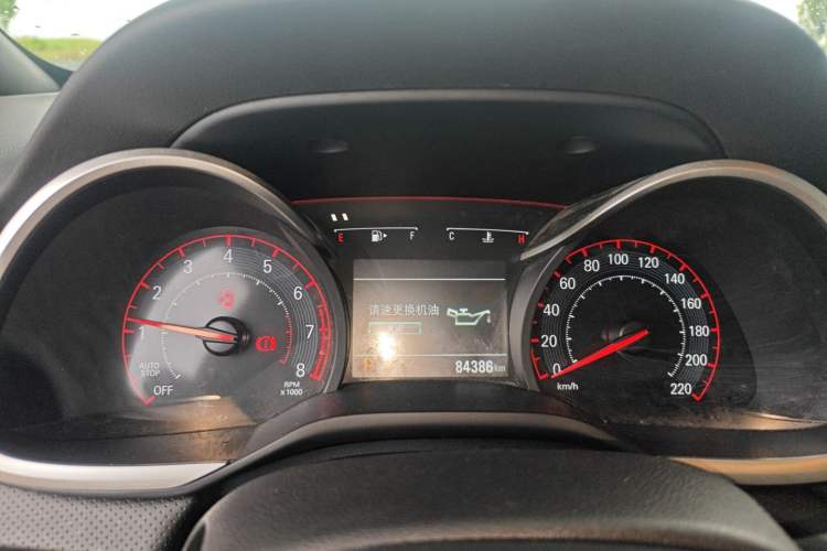 Used Chevrolet Monza 2019 RS 330T Automatic Comfort Edition China VI Standard Instrument Cluster