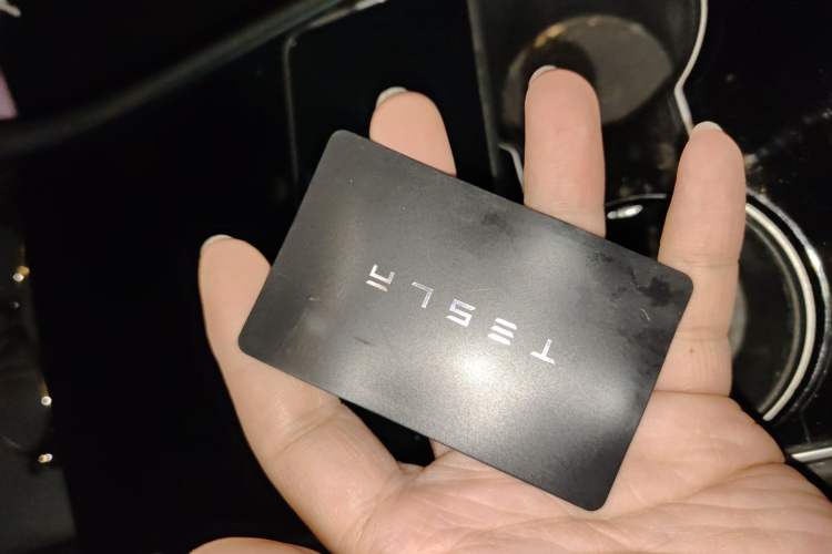 Used Tesla Model 3 2020 Revised Version Standard Range Rear-Wheel Drive – Upgraded Edition Vehicle Key