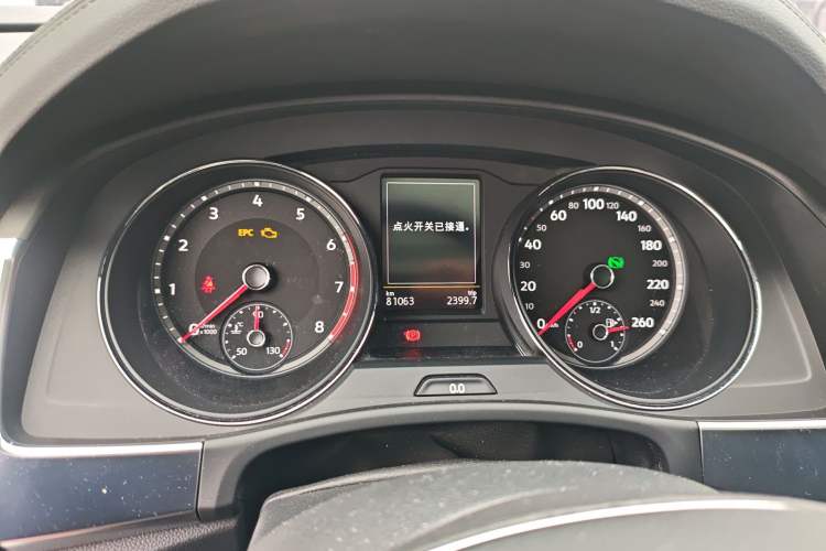 Used Volkswagen Teramont 2019 380TSI Four-Wheel Drive Luxury Version China VI Standard Instrument Cluster