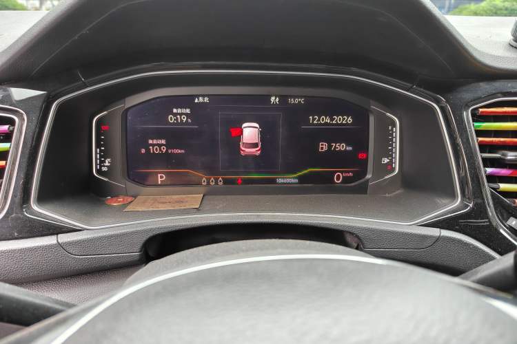 Used Volkswagen T-ROC 2018 280TSI DSG Four-Wheel Drive Luxury Version China V Emission Standard Instrument Cluster