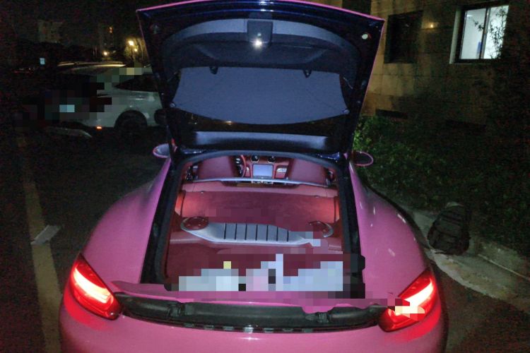 Used Porsche 718 2018 Cayman 2.0T Trunk